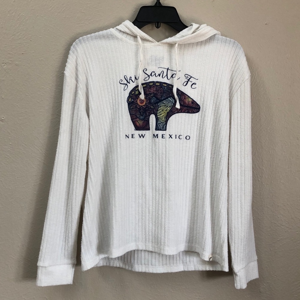White hoodie
